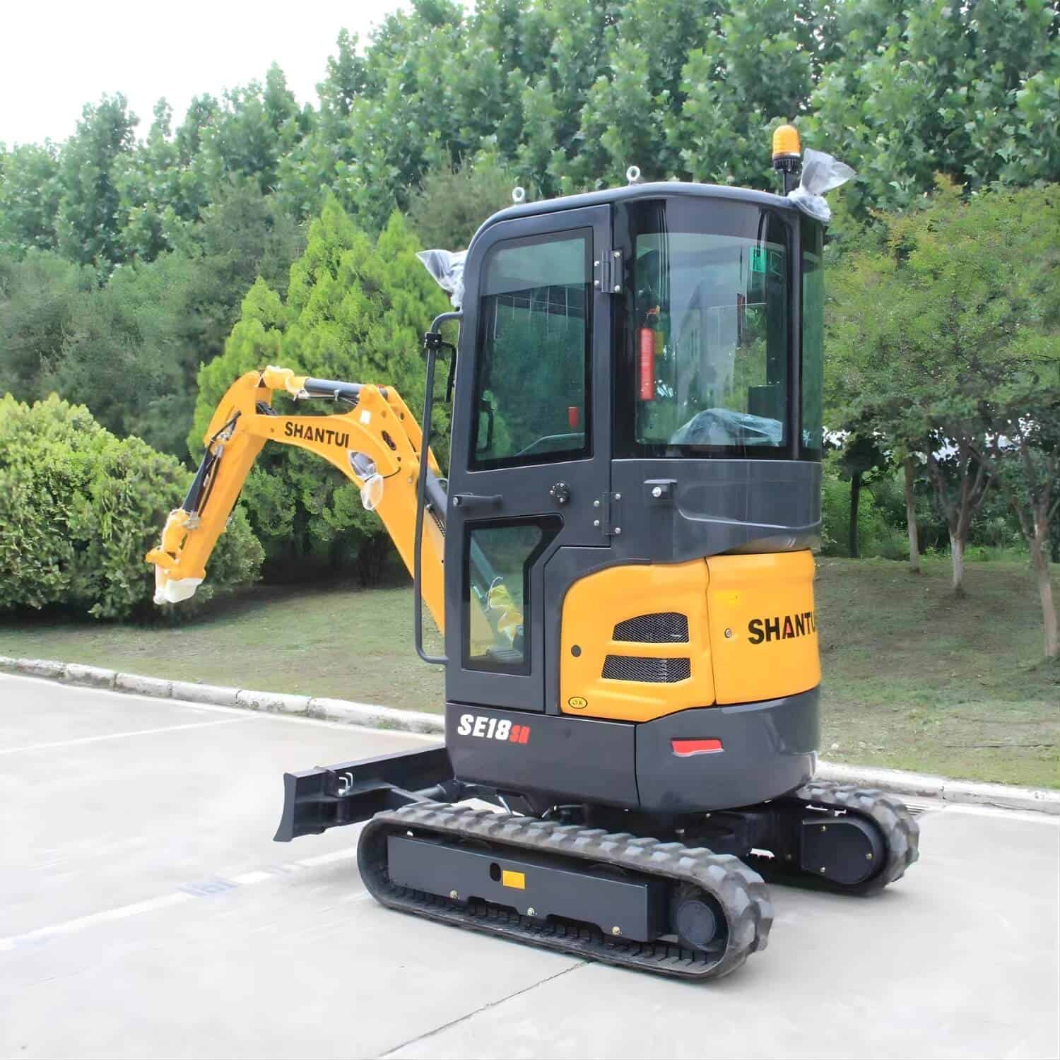 SE18SR gumihevederes mini forgókotró - Image 2