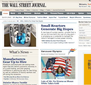 WSJ Small Reactors