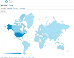 Atomic Insights visitors by country. Jan 1, 2013 - Dec 20, 2013