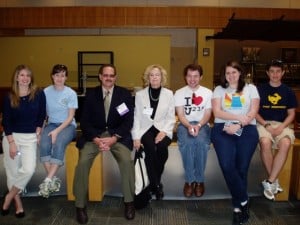 Rod Adams Gwyneth Cravens and ANS students