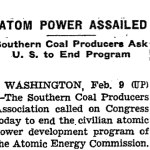 Atom Power Assailed