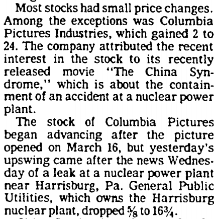 Columbia Pictures Soars March 29, 1979