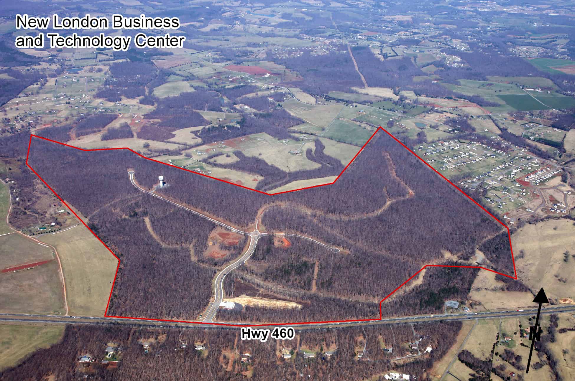 New London Business and Technology Center Overhead