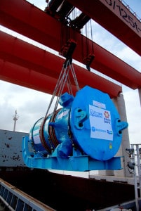 Sanmen 1 pressure vessel in sling