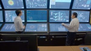 Engineers in TerraPower's reactor simulator Photo credit: David Schumacher