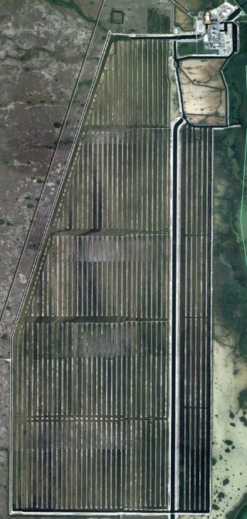 Turkey Point showing cooling canals