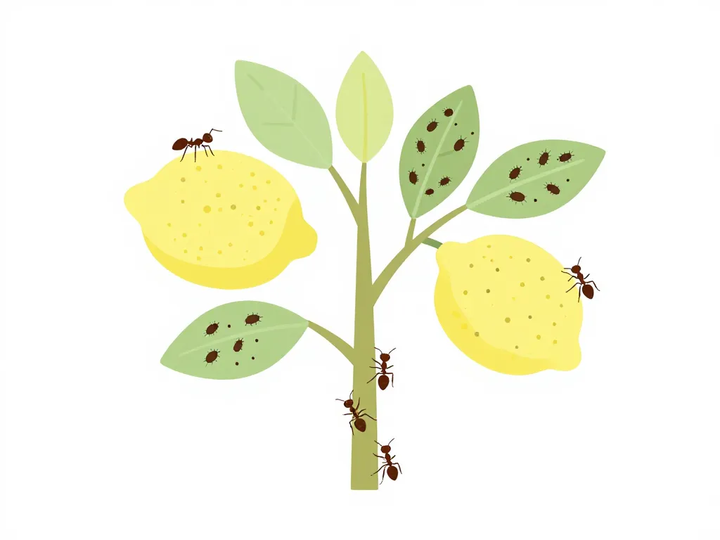 schema citronnier fourmis pucerons liens