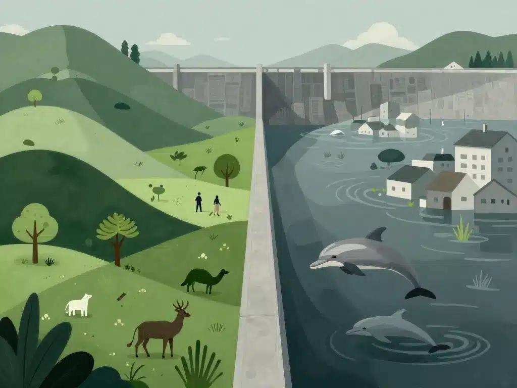 barrage des trois gorges effet environnemental social image symbolique