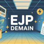 EJP demain illustration économie électricité calendrier