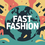 Illustration fast fashion impact planète