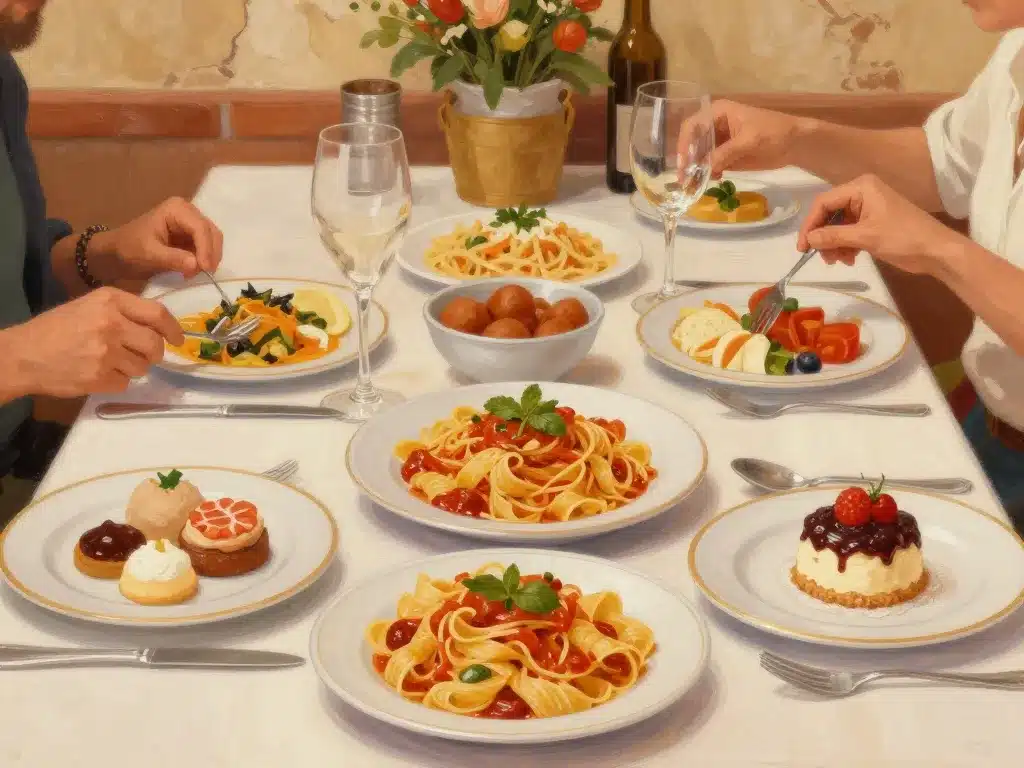 Plats italiens traditionnels Nina's Trattoria
