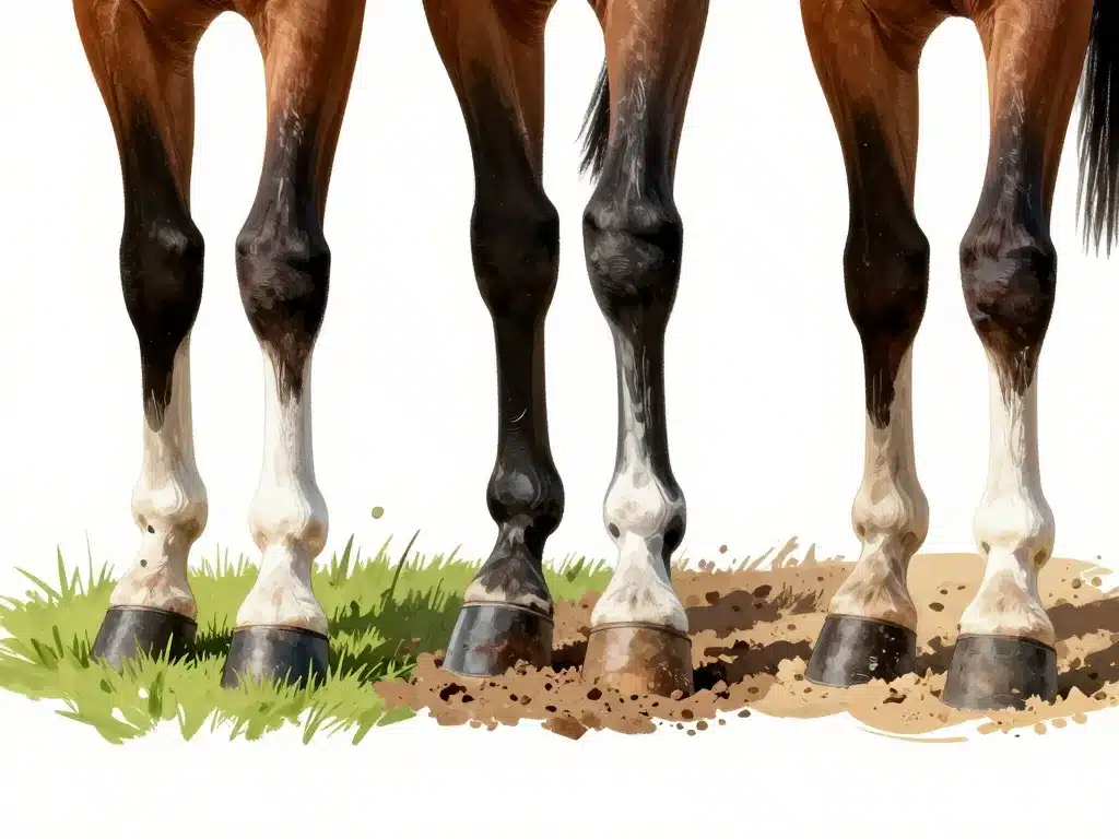 différents types pataselle fer cheval