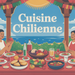 table festive plat chilien repas partage