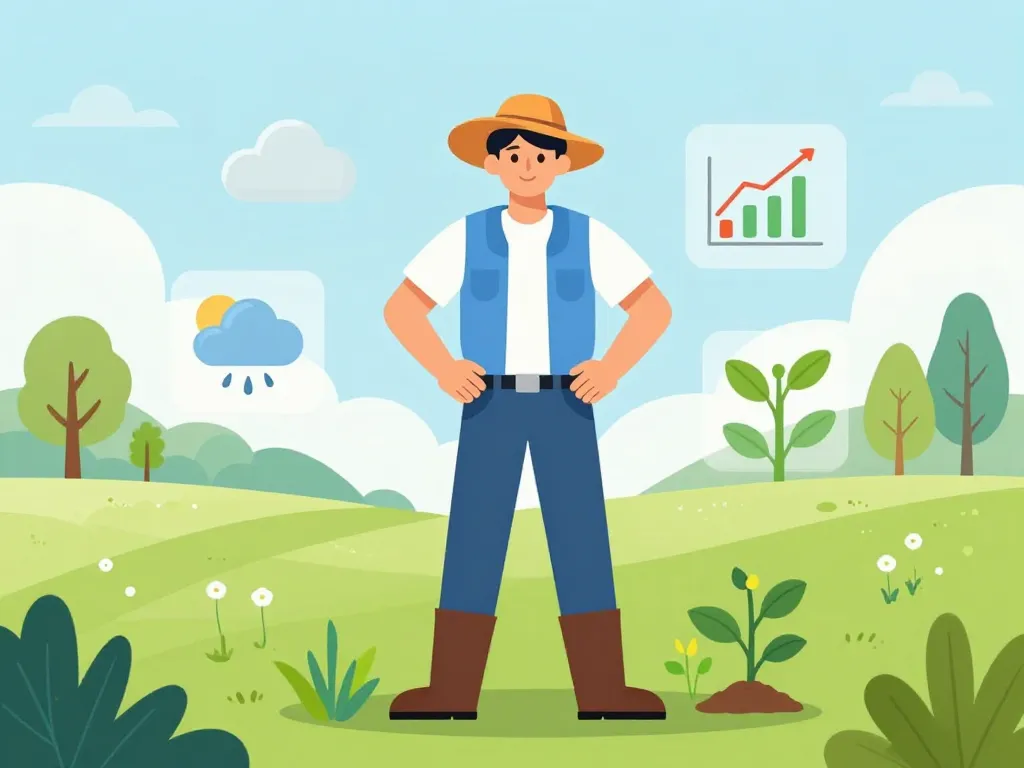 Terre Net services météo cours agricoles illustration