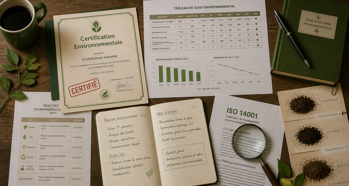 certification environnementale bureau et documents