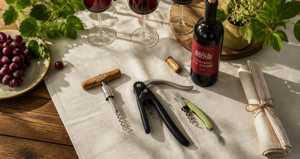 Meilleur tire bouchon sur table, trois modèles