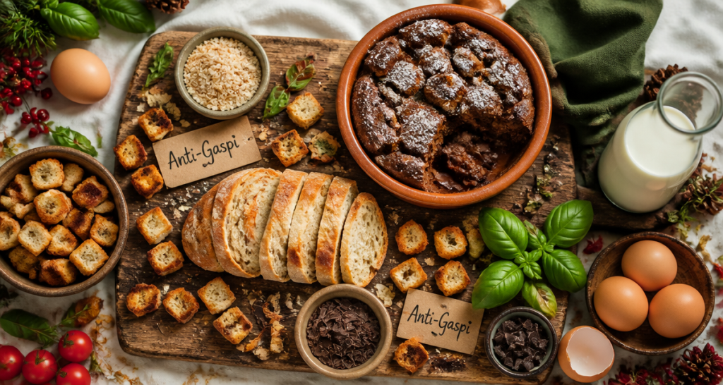 pains rassis transformés en recettes anti-gaspi
