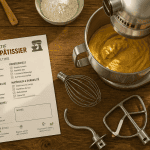 robot pâtissier comparatif vue flat-lay