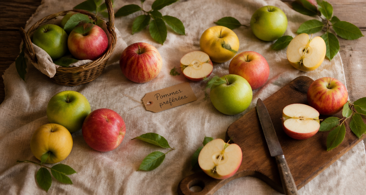 Varietes de pommes les plus consommees sur table