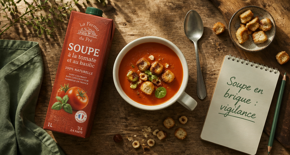 soupe en brique périmée combien de temps bol test