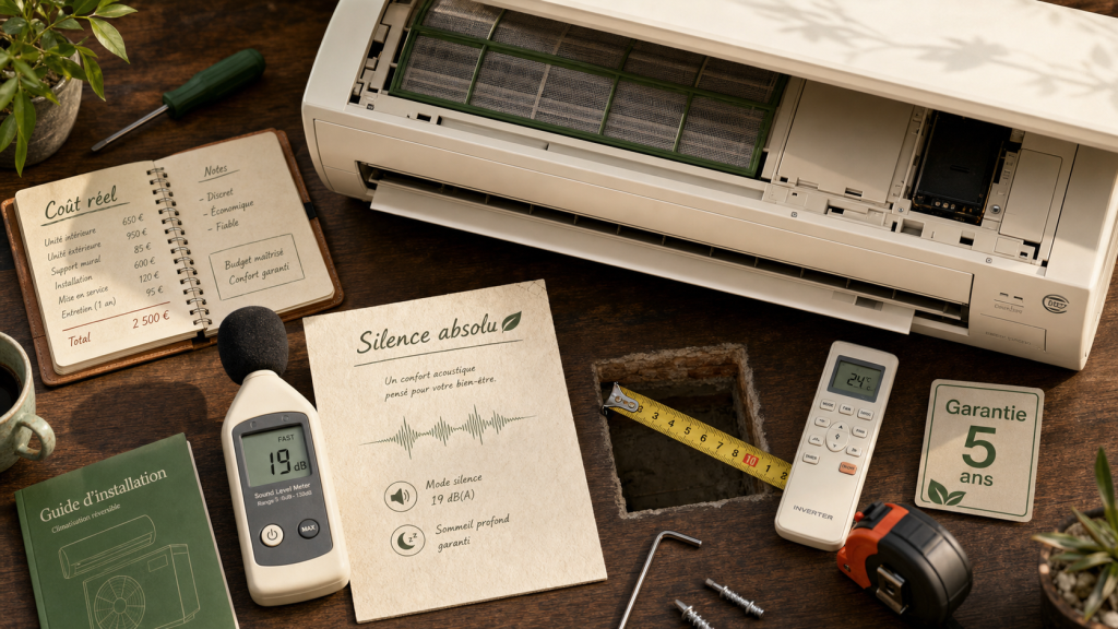 Meilleur marque de climatiseur : comparaison Daikin, Mitsubishi Electric et Panasonic