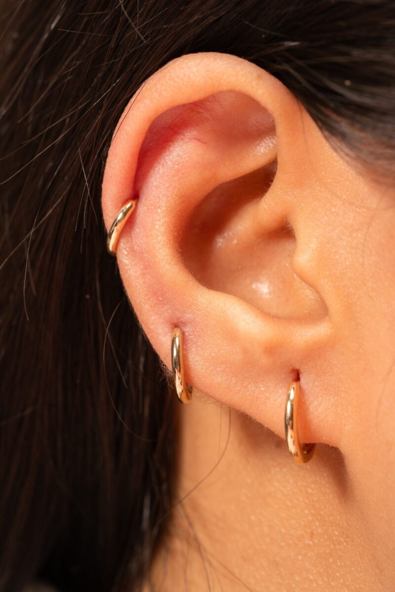 Plain Solid Gold Clicker - Image 2