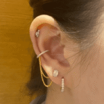 Eternity Cuff with Connector Chain