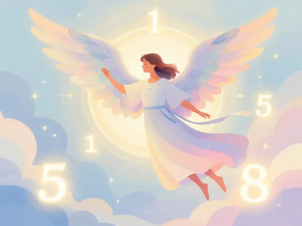 15h11 signification illustration ange et chiffres