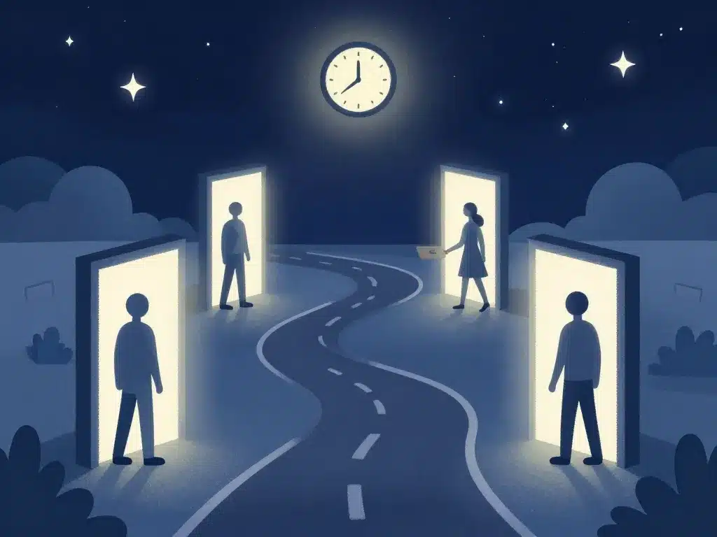 22h00 signification flamme jumelle, phases du parcours et croissance