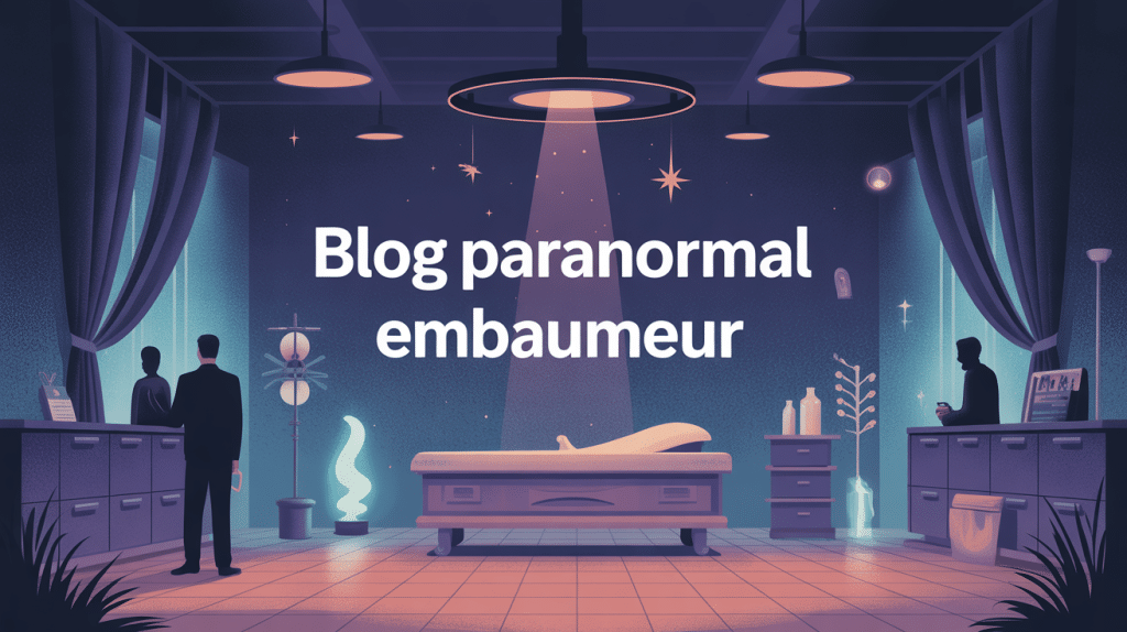 blog paranormal embaumeur.com illustration funéraire et mystérieuse