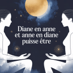 illustration poétique et ésotérique diane en anne et anne en diane puisse être