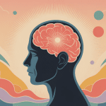 mal de tête côté gauche signification spirituelle illustration énergétique profil aura