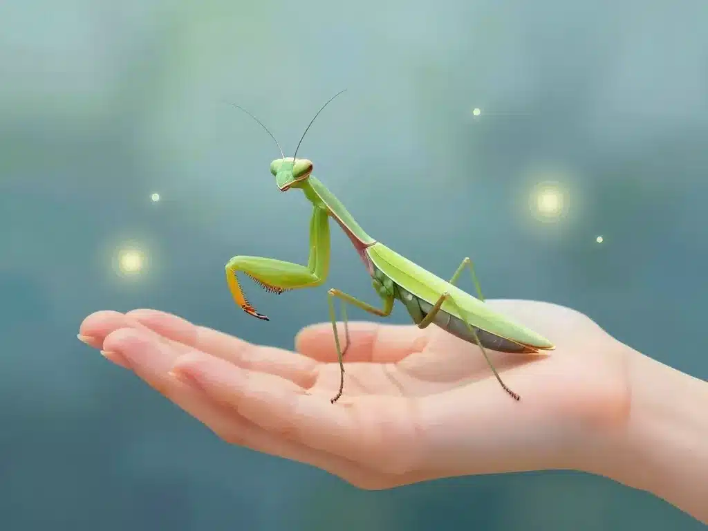 mante religieuse signification spirituelle symbole intuition protection