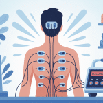 ou placer les electrodes tens sur silhouette stylisee