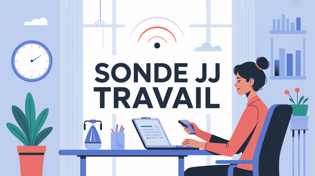 peut-on travailler avec une sonde jj au bureau illustration