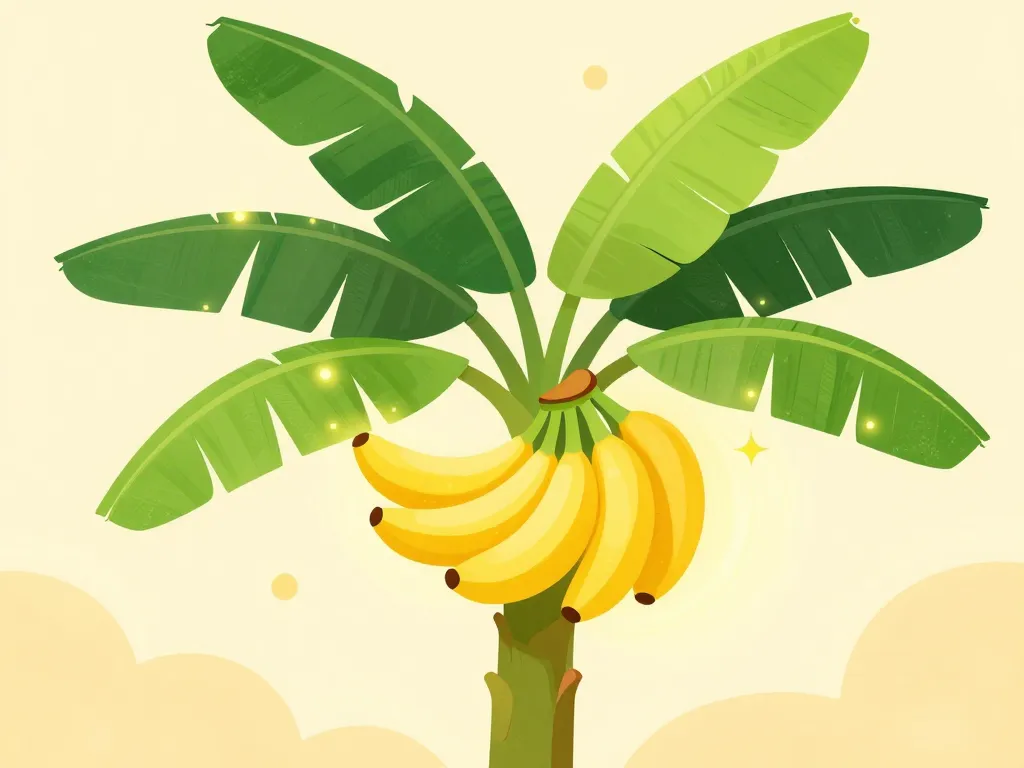 Banana tree rever de bananier énergie croissance