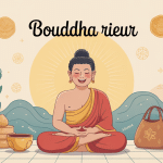 signification du bouddha rieur illustration feng shui