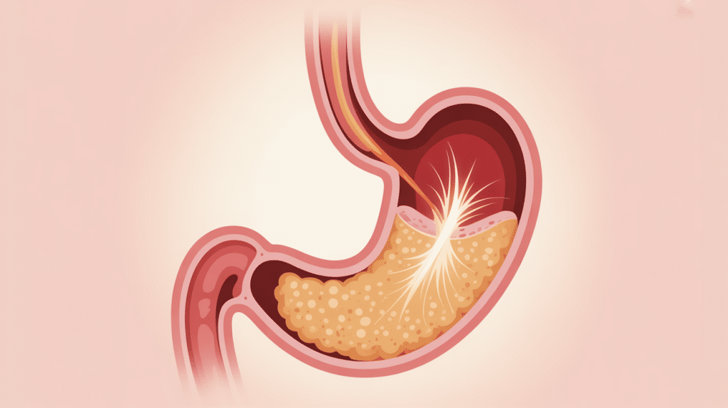 illustration cicatrisation estomac après bypass gastrique
