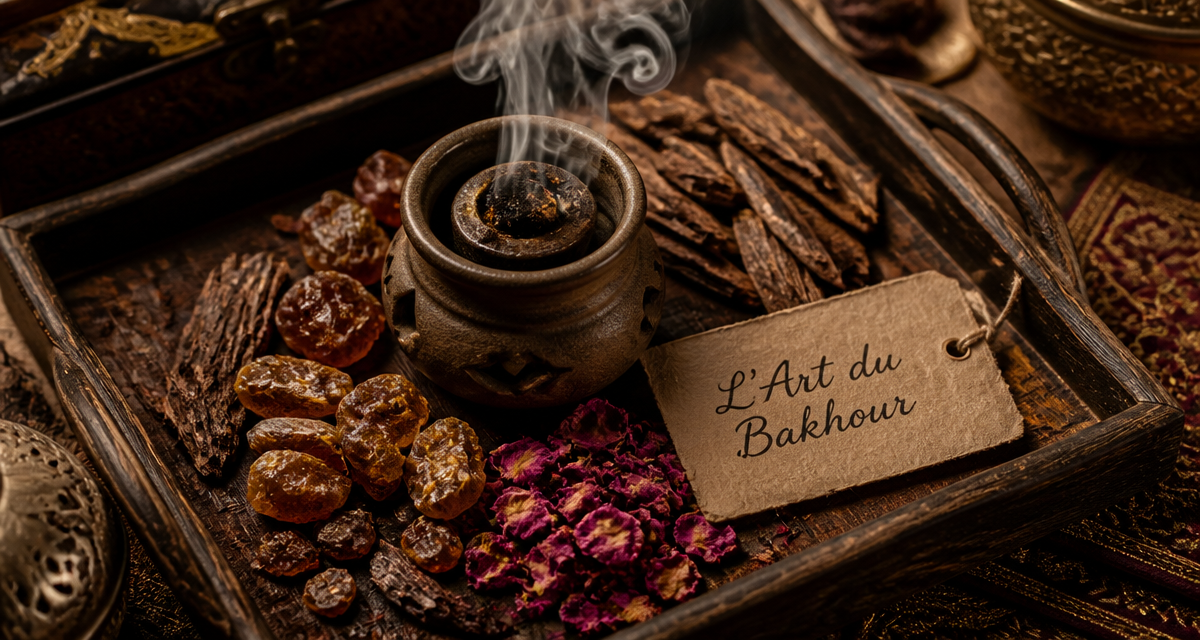 bakhour brûleur bois oud résine