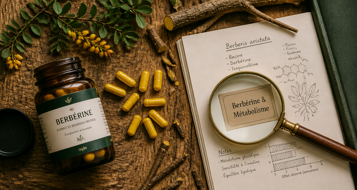 berberine perte de poids gélules racines