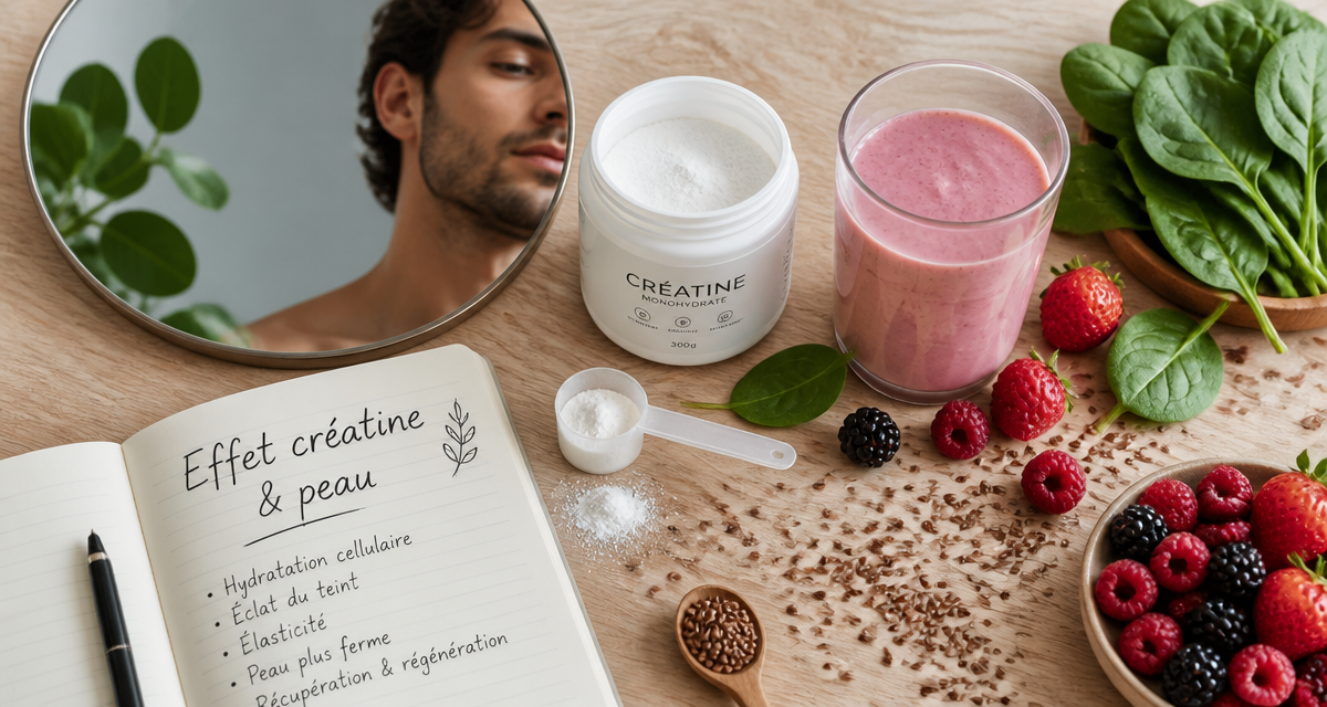 creatine effet sur la peau table miroir smoothie