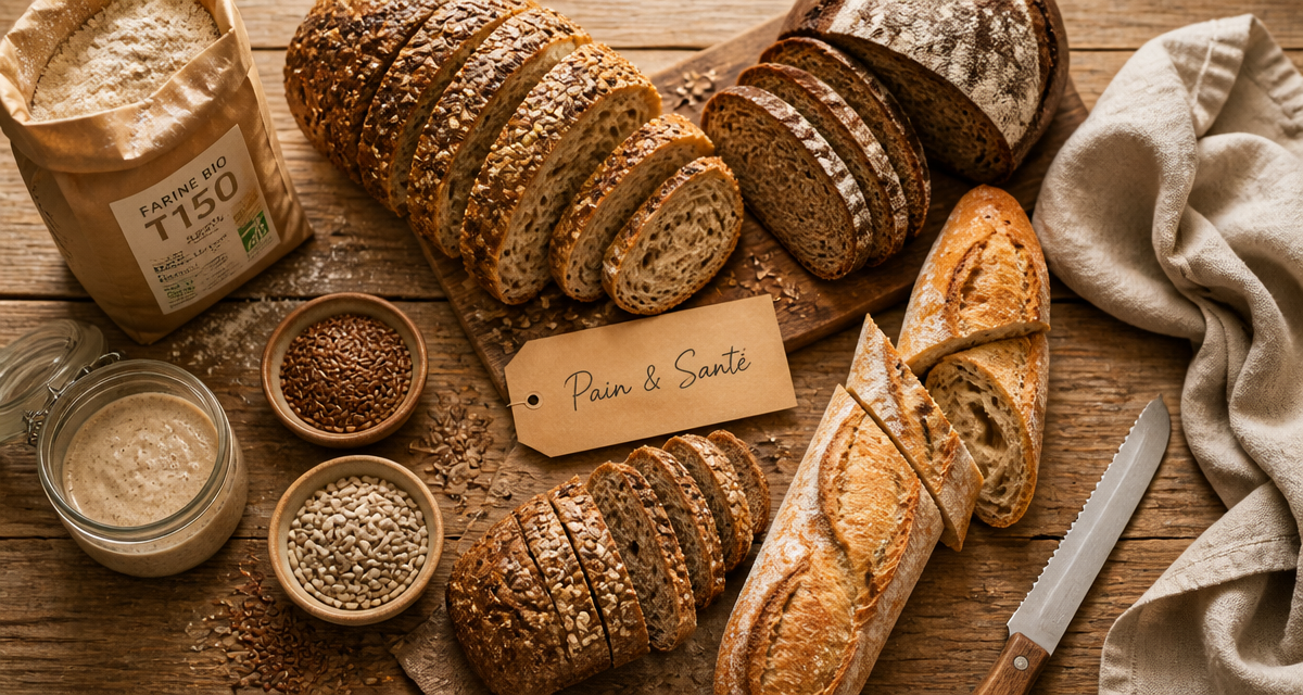 quel est le meilleur pain pour la sante farines levain