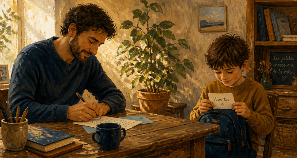 texte pour redonner confiance à quelqu un lettre main enfant sourire