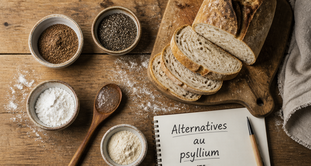 par quoi remplacer le psyllium alternatives sans gluten