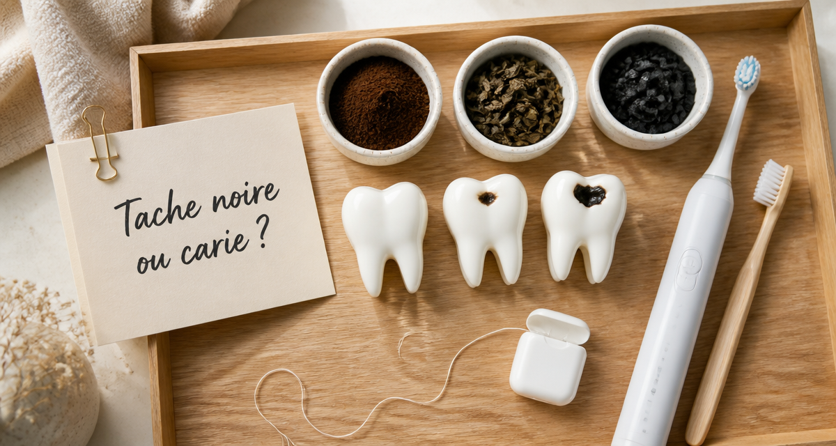 tache noir sur les dents comment enlever brosses et remèdes