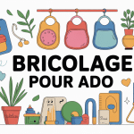 Bricolage ado illustration DIY matériaux créatifs