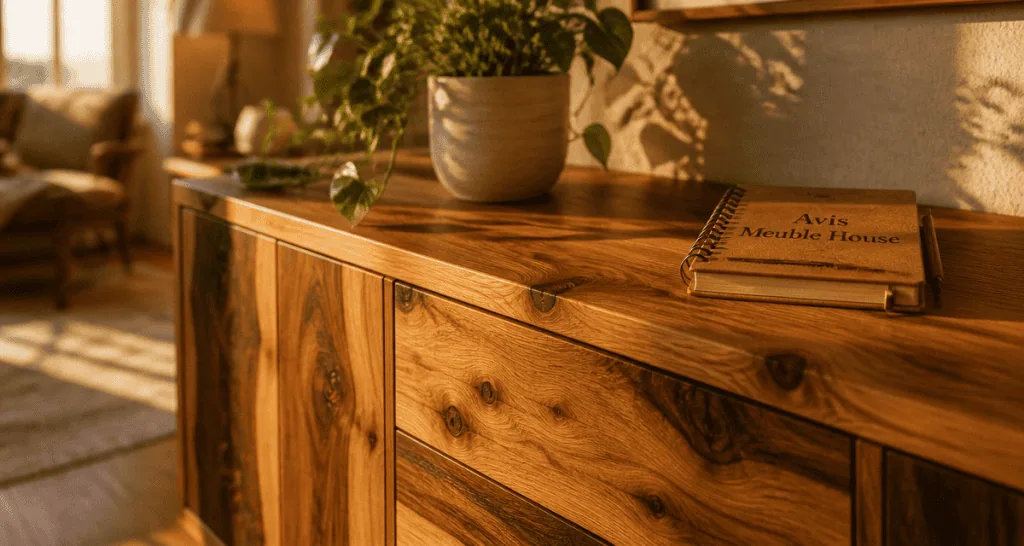 avis sur Meuble House buffet bois massif
