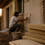 crepi isolant sur facade en renovation