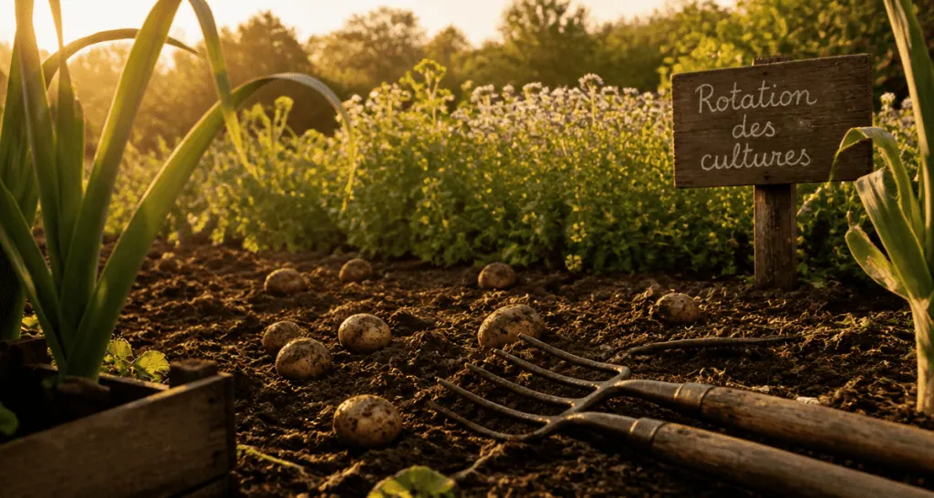 que planter apres les pomme de terre potager sol régénéré
