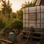 récupérateur d'eau 1000l potager